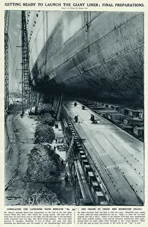 Steamliners: Queen Mary Ocean Liner, final preparations for launch