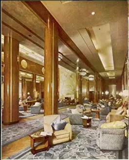 Conditioned: Queen Mary Ocean Liner, main lounge