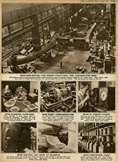 R.m.s: Queen Mary Ocean Liner, supplying her 1000 needs