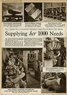 R.m.s: Queen Mary Ocean Liner, supplying her 1000 needs