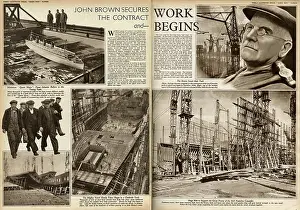 Steamliners: Queen Mary Ocean Liner work begins