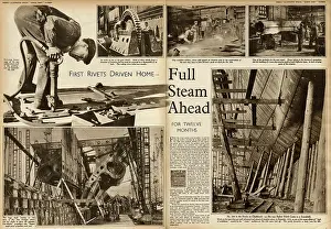 R.m.s: Queen Mary Ocean Liner work begins