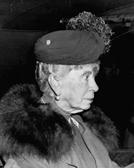 Graver: Queen Mary in old age