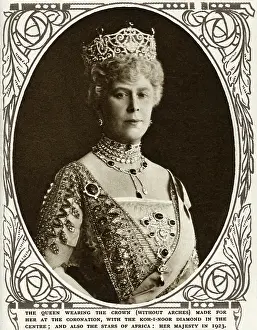 Emeralds: Queen Mary at a state function