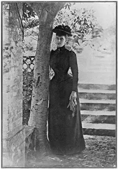 Teck: Queen Mary (when Princess May of Teck) in mourning