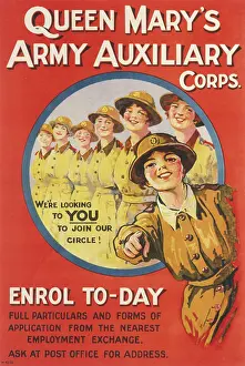 Encouraging: QUEEN MARY'S ARMY AUX