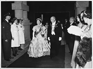 Ballgown: QUEEN MOTHER 1947