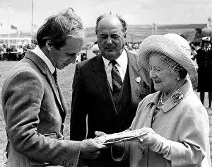 Wadebridge: Queen Mother at the Royal Cornwall Show