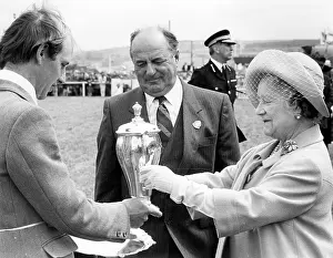 Wadebridge: Queen Mother at the Royal Cornwall Show