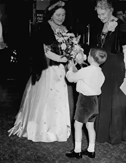 Saville: Queen Mother at the theatre