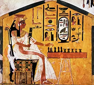 Nefertari: Queen Nefertari Playing Chess