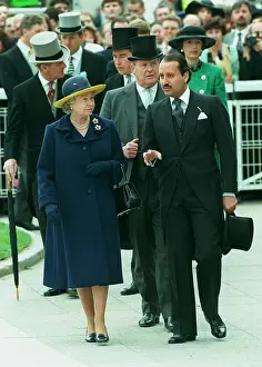 Salman: The Queen With Prince Fahd