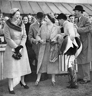 Cazalet: The Queen and Queen Mother at the races