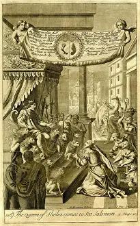 1690: The Queen of Sheba comes to see Solomon