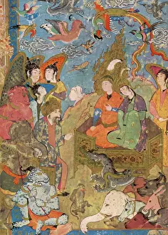 Sheba: Queen of Sheba visiting King Solomon
