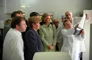 Surgery: Queen Sofia of Spain visit to Russia, 1997