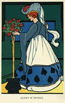 Patterened: Queen of Spades