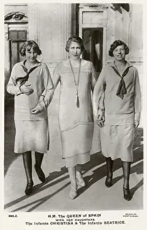 Cristina: The Queen of Spain and her two daughters