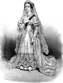 Wore: QUEEN VICTORIA AS BRIDE