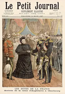 Cherbourg: Queen Victoria at Cherbourg