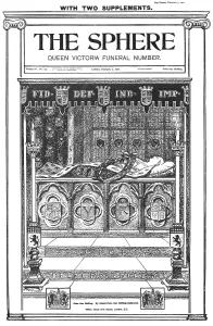 Victorias: Queen Victoria funeral edition of The Sphere