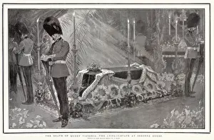 Guardsman: Queen Victoria Lying-in-State 1901