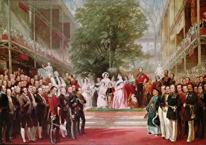 Selous: Queen Victoria at opening of Great Exhibition