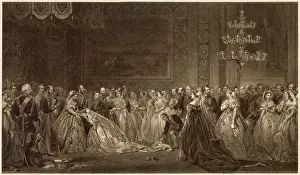 Curtsey: Queen Victoria and Prince Albert Albert