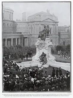Leinster: Queen Victoria Statue, Unveiled, Dublin 1908