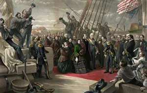Resolute: Queen Victoria visiting HMS Resolute