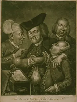 Forcing: The queen's arms, a night's amusement
