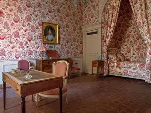 Chaize: Queen's Bedroom, Chateau de la Chaize, Odenas, Rhone, France