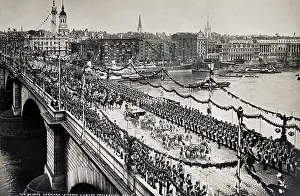Jubilee: The Queens Carriage. Diamond Jubilee Procession