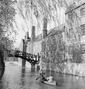 Canoeing: Queen's College, Cambridge