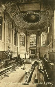 Stalls: Queen's College Chapel, Oxford