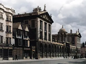 Withcolourisedpic: QUEEN'S COLLEGE, OXFORD