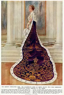 Emblems: Queen's Coronation Robe 1937