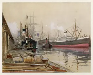 Harbours: QUEEN'S DOCK GLASGOW
