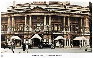 Concerts: Queen's Hall, Langham Place, London