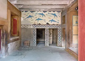 Knossos: Queen's Megaron, Knossos, Crete, Greece