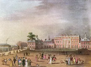 Residences: Queen's Palace (Buckingham Palace) in 1809