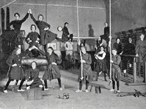Boards: Queen's Road Evening Continuation School, London - Gymnastic