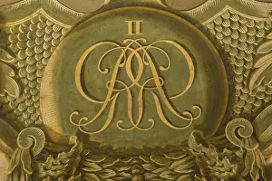 Trompe: The Queen's Staircase ceiling, Hampton Court Palace
