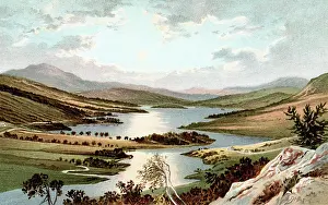 Tummel: The Queen's View, Loch Tummel, Scotland