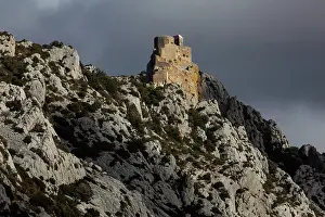 Cucugnan: Queribus Castle, Aude, France