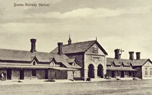 Quetta: Quetta Railway Station, Pakistan