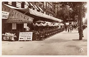 Montparnasse: Queuing place for the 1931 Colonal Exposition, Paris