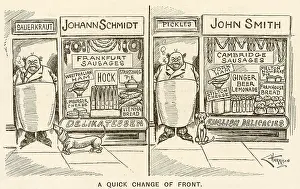 Shopkeeper: A quick change of front