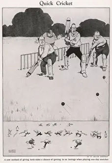 Innings: Quick Cricket by William Heath Robinson