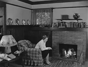 Cozy: Quiet evening at home